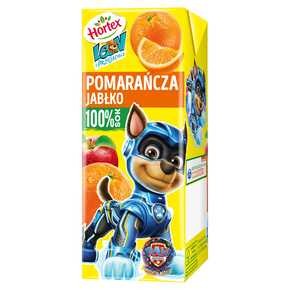 Hortex - Sok 100% pomarańcza jabłko Leon - 200 ml