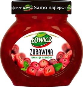 Łowicz - Żurawina do mięs i serów - 230 g