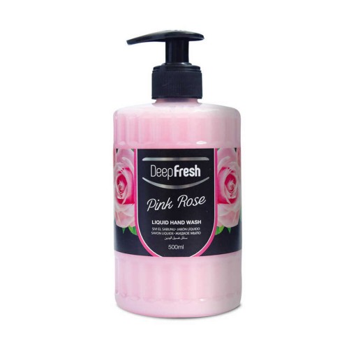 Deep Fresh - Mydło w płynie z dozownikiem Pink Rose - 500 ml
