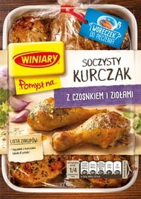 Winiary - Pomysł na... Soczysty kurczak z czosnkiem i ziołami - 30 g