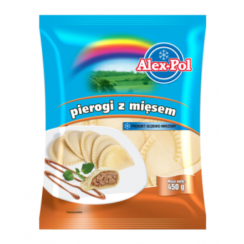 Alex-Pol - Pierogi z mięsem - 450 g