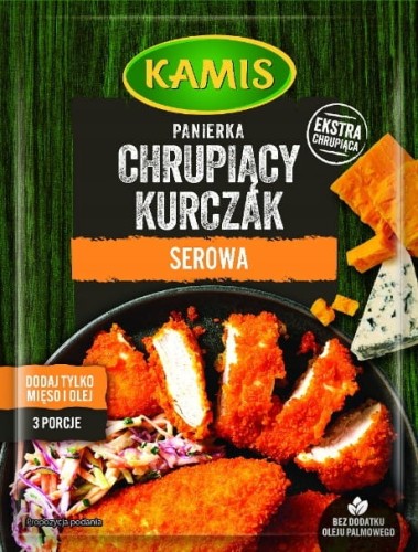 Kamis - Panierka Chrupiący Kurczak serowy - 70 g