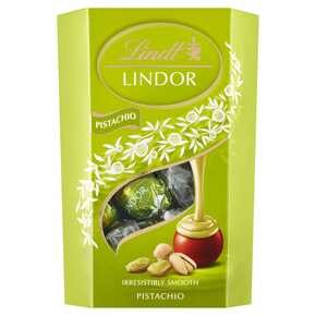 Lindt Lindor - Praliny z czekolady mlecznej Pistachio - 200 g
