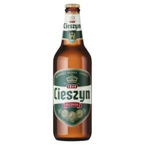 PIWO CIESZYN PILSNER 500 ml BUT BZW BROWAR ZAMKOWY