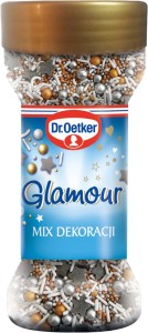 Dr.Oetker - Posypka Glamour mix dekoracji - 52 g
