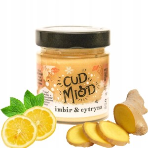 Sądecki Bartnik - Cud miód imbir i cytryna - 250 g