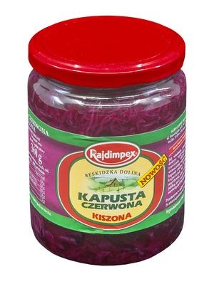 Rajdimpex - Kapusta czerwona kiszona - 900 g