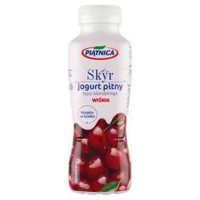Piątnica - Jogurt pitny Skyr wiśnia - 330 ml