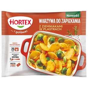 Hortex - Warzywa do zapiekania z ziemniakami w plastrach - 450 g
