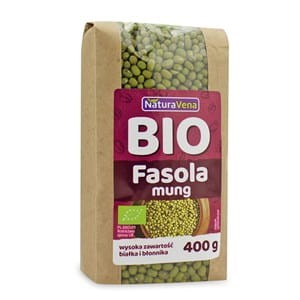 NaturaVena - Fasolka mung Bio - 400 g
