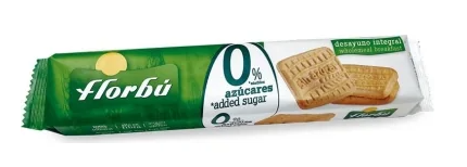 Florbu - Ciastka pełnoziarniste bez dodatku cukru - 150 g