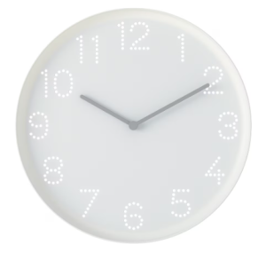 Ikea - Zegar ścienny Tromma -  (1 sztuka)