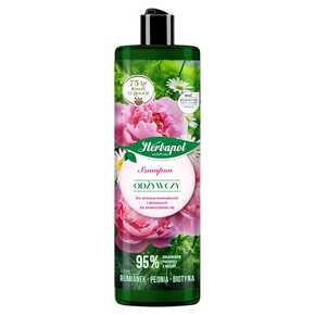 Herbapol - Odżywczy szampon do włosów rumianek-peonia Polana - 400 ml