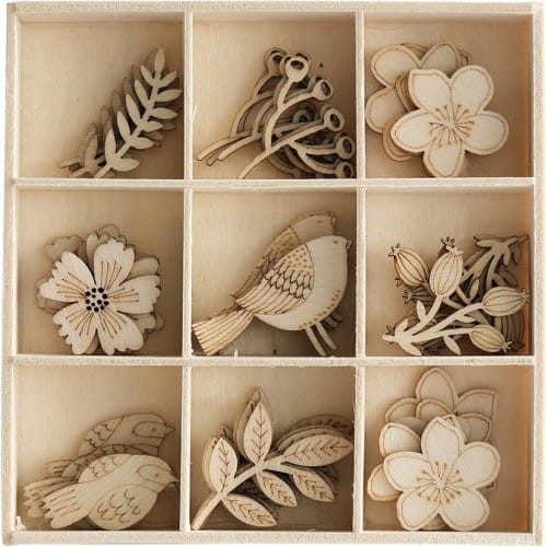 Galeria Papieru - Ozdoba dekoracyjna drewniana Ogród -  (1 sztuka)