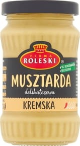 Roleski - Musztarda kremska - 175 g