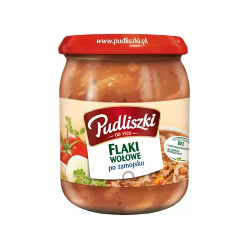Pudliszki - Flaki Wołowe Po Zamojsku - 500 g