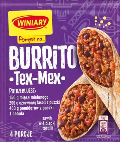 Winiary - Pomysł na... Burrito tex-mex - 30 g