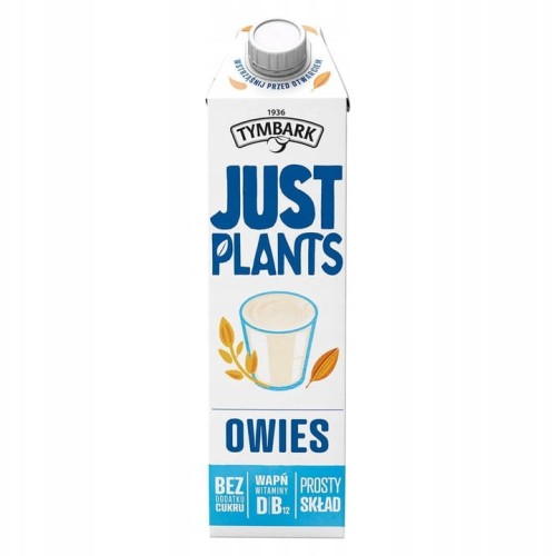 Tymbark - Napój Roślinny Owsiany Just Plants - 1 l