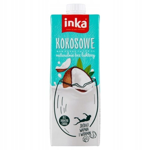 Inka - Napój kokosowy z wapniem i witaminami - 1 l