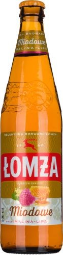 Łomża - Piwo Miodowe Malina Lipa 5,7% - 500 ml