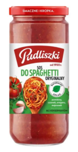 Pudliszki - Sos do spaghetti oryginalny - 480 g