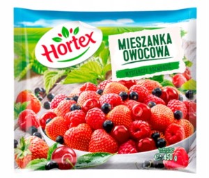 Hortex - Mieszanka owocowa mrożona - 450 g