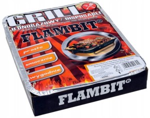 Flambit - Grill jednorazowy -  (1 sztuka)