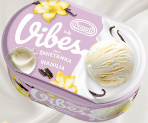 Koral - Lody waniliowo-śmietankowe Vibes - 1 l