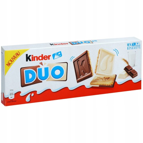 Kinder Duo - Ciastka kruche - 150 g