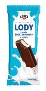 Kanka - Lody śmietankowe w polewie czekoladowej - 100 ml