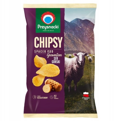 Przysnacki - Chipsy ser górski - 130 g