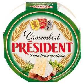 President - Ser camembert zioła prowansalskie - 120 g