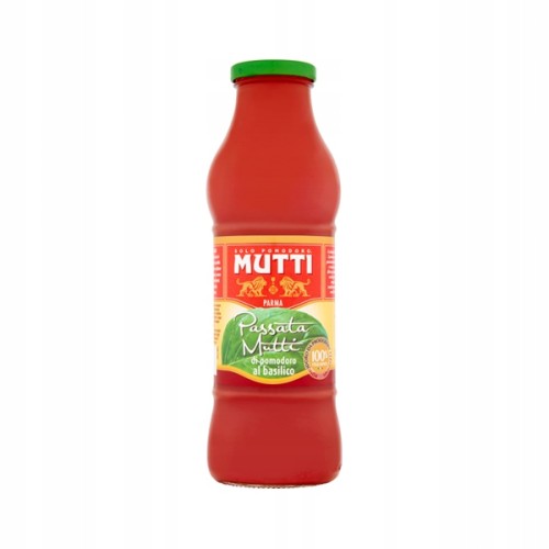 Mutti - Passata przecier pomidorowy z bazylią - 700 g