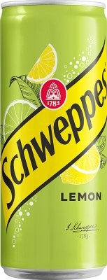 Schweppes Lemon - Napój gazowany o smaku cytrynowym - 330 ml
