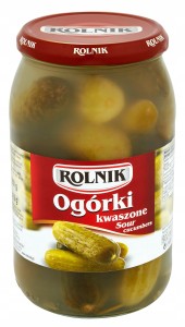 Rolnik - Ogórki kwaszone - 900 ml