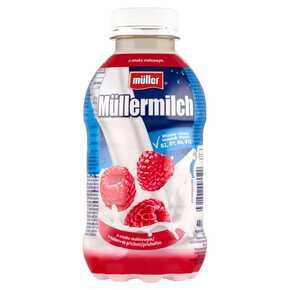 Müller Müllermilch - Napój mleczny o smaku malinowym - 400 ml