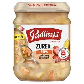 Pudliszki - Żurek z kiełbasą i boczkiem - 440 g