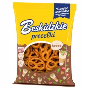 Beskidzkie - Precelki o smaku kebab - 120 g