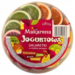 Pomorzanka - Galaretki w słodkiej posypce Makarena Jogurtowa - 180 g