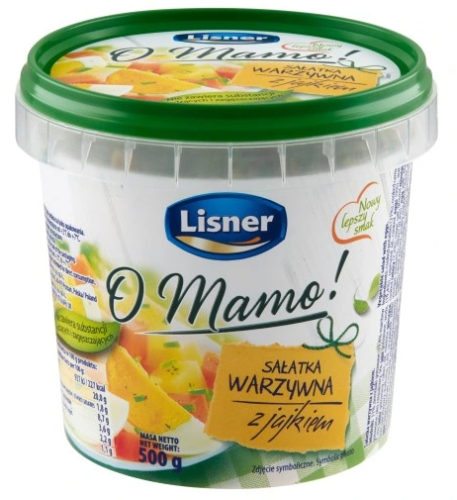 Lisner O Mamo! - Sałatka warzywna z jajkiem - 500 g