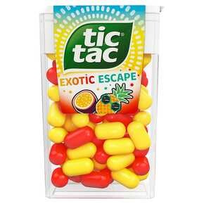 Tic Tac - Draże o smaku ananasa i marakui Exotic Escape - 54 g