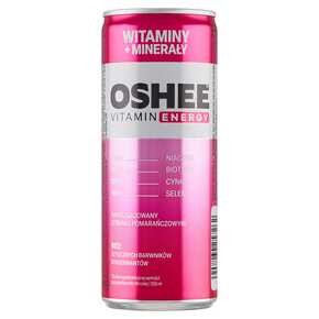 Oshee - Napój gazowany o smaku pomarańczowym Vitamin Energy - 250 ml