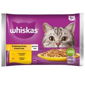 Whiskas - Karma dla kota Drobiowa Uczta - 340 g (4 x 85 g)