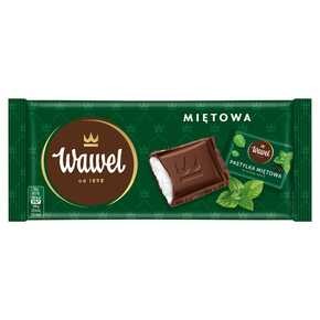 Wawel - Czekolada nadziewana Miętowa - 90 g