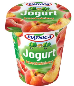Piątnica - Jogurt brzoskwiniowy - 150 g