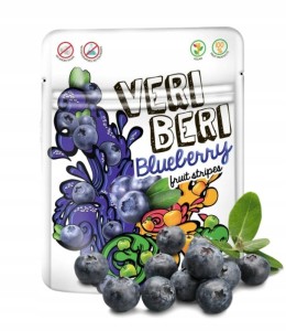 Veri Beri - Bezglutenowe żelki jagodowe - 50 g