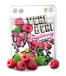 Veri Beri - Bezglutenowe żelki malinowe - 50 g