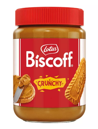 Lotus Biscoff - Krem Crunchy z kawałkami ciasteczek - 380 g