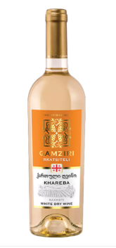 Gamziri - Wino Białe Wytrawne Rkatsiteli Gruzja - 750 ml