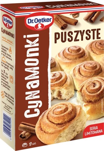 Dr.Oetker - Puszyste Cynamonki mieszanka - 417 g